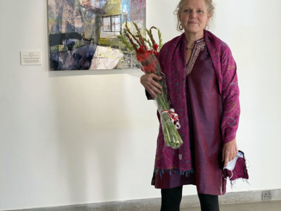 Michele Marcoux Ecologies of Displacement opening, Koel Gallery, Karachi, Jan 2022