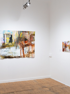 Original art exhibition, gallery view