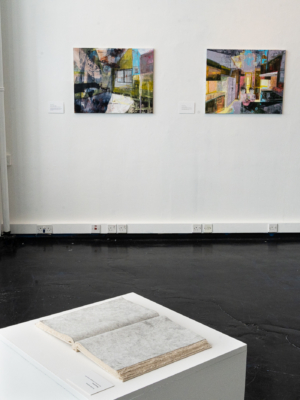 Original art exhibition, gallery view