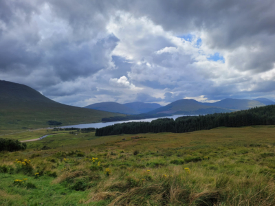 On the road to Glen Coe