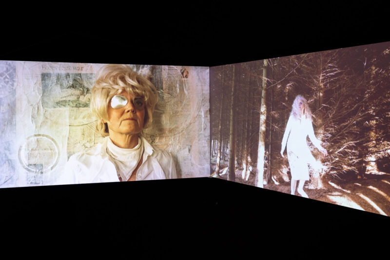 Installation view of Ecologies of Displacement at Summerhall, Edinburgh