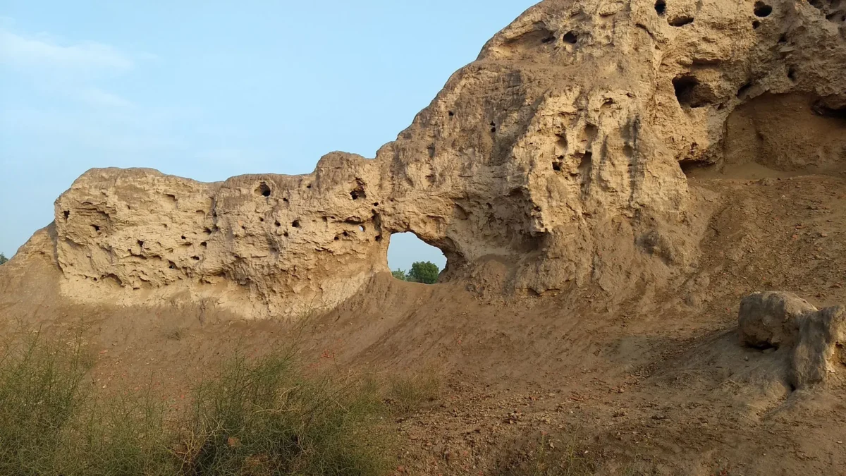 Archaeological site at Tulamba, Punjab, Pakistan