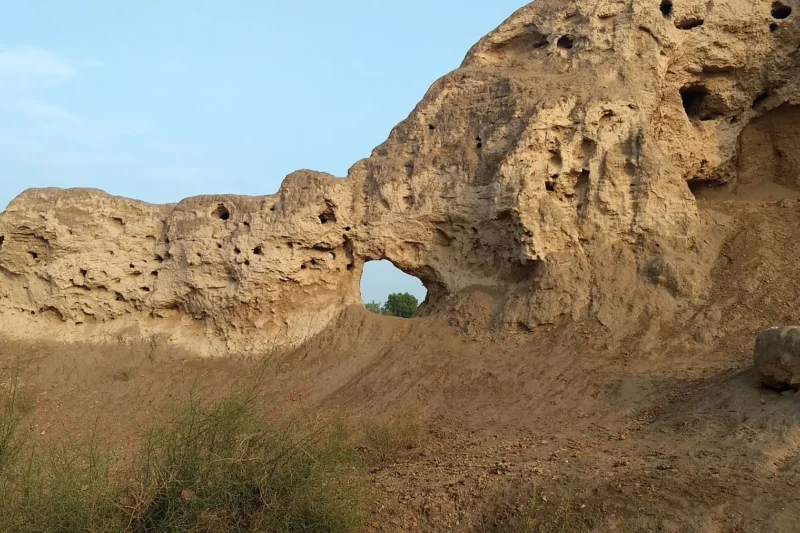 Archaeological site at Tulamba, Punjab, Pakistan